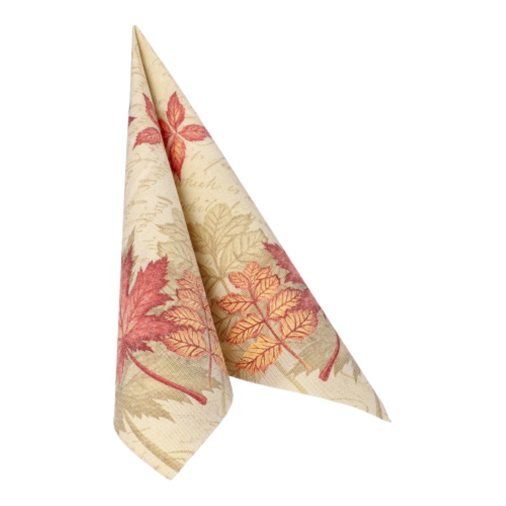 20 Servietten "ROYAL Collection" 1/4-Falz 40 cm x 40 cm "Autumn Colours"