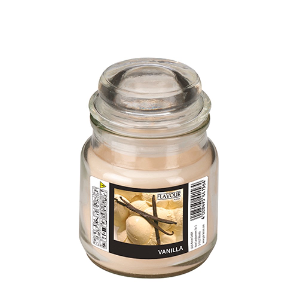 "Flavour by GALA" Bonbonglas mit Wachsfüllung Ø 60 mm · 85 mm creme - Vanilla "GALA" Bonbonglas mit Wachsfüllung Ø 60 mm · 85 mm creme - Vanilla