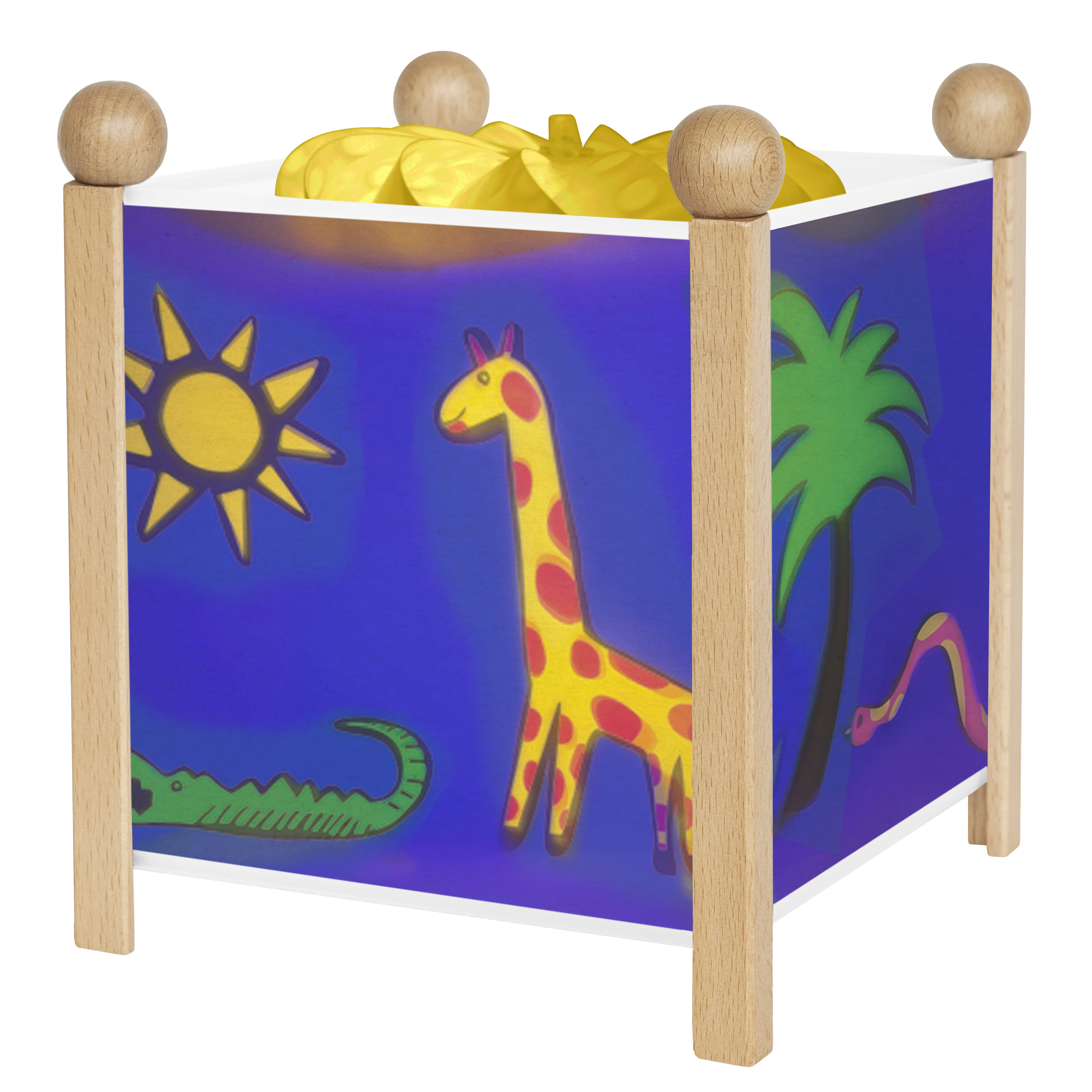 Nacht Licht - Magische Laterne Dschungel - Natur  12V