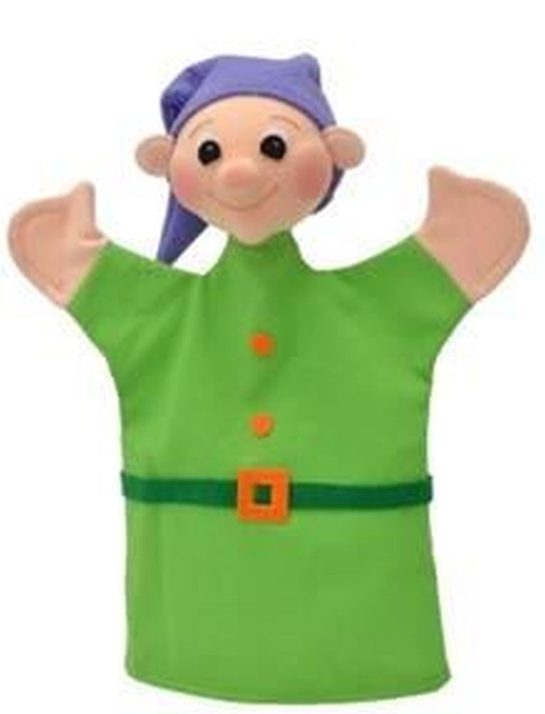 Set 3 Handpuppen Schneewittchen -  ohne Beine - Made in Europe - Winterspielzeug