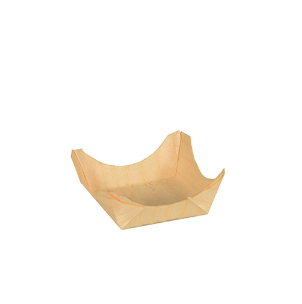 50 Fingerfood - Schalen, Holz "pure" eckig 1,5 cm x 4 cm x 4 cm 50 Fingerfood - Schalen, Holz "pure" eckig 1,5 cm x 4 cm x 4 cm