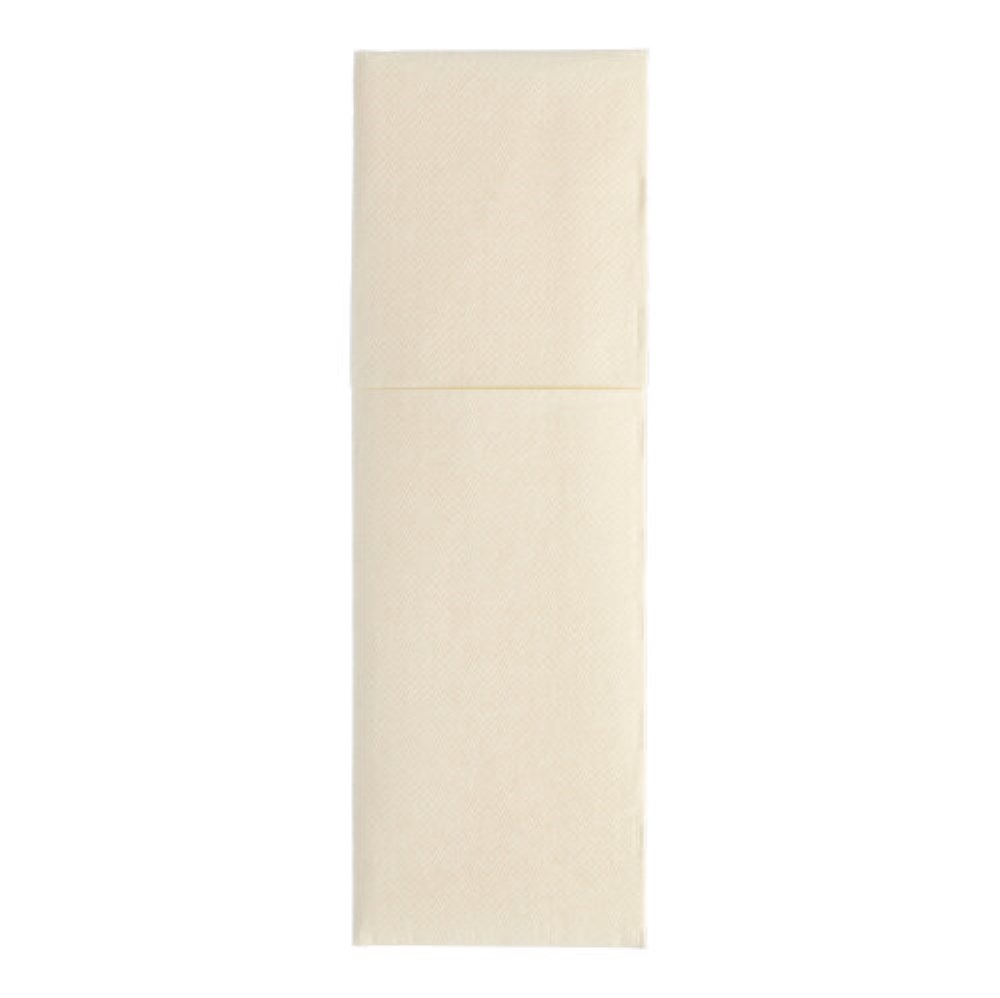 50 Servietten "ROYAL Collection" 48 cm x 30 cm champagner mit Besteckfalz