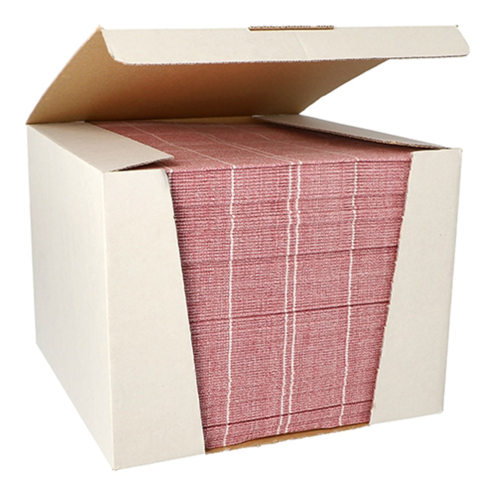 100 Servietten "ROYAL Collection" 1/4-Falz 40 cm x 40 cm bordeaux "Kitchen Craft" 100 Servietten "ROYAL Collection" 1/4-Falz 40 cm x 40 cm bordeaux "Kitchen Craft"