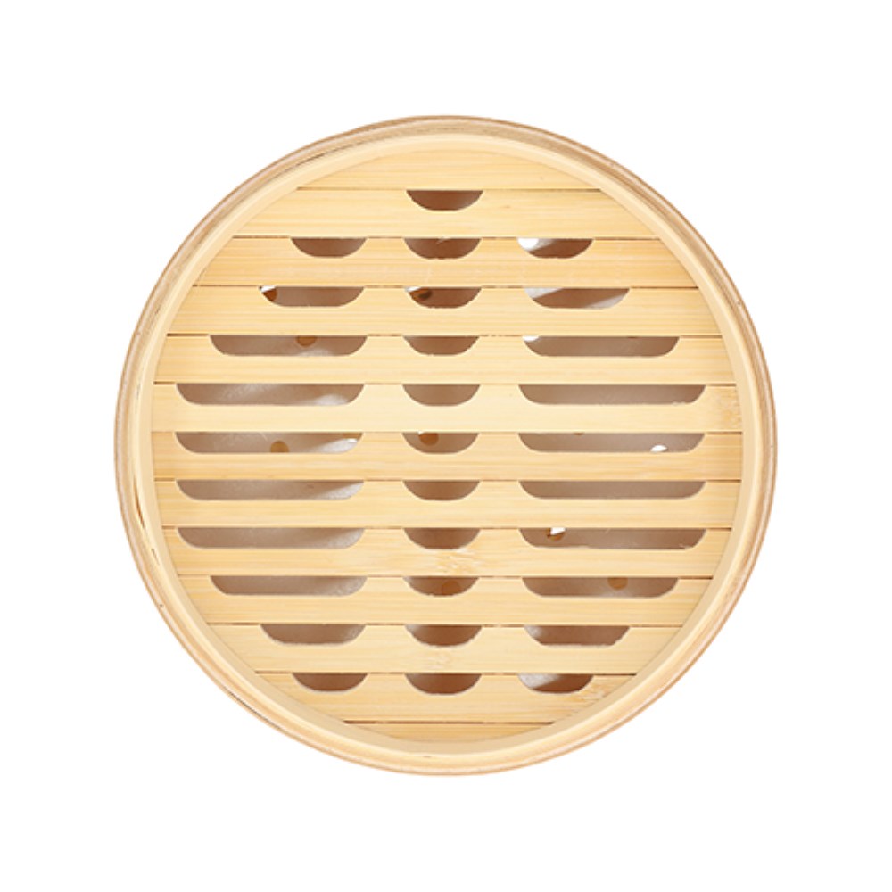 Dampfgarer Bambus "ASIA" Ø 18 cm · 13,5 cm 3-teilig