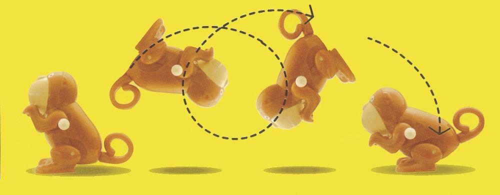 Hüpftiere - Aufziehspielzeug - kleines Geschenk