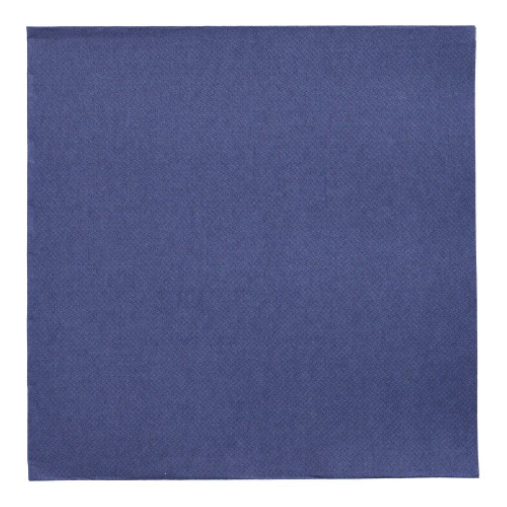 20 Servietten "ROYAL Collection" 1/4-Falz 40 cm x 40 cm dunkelblau