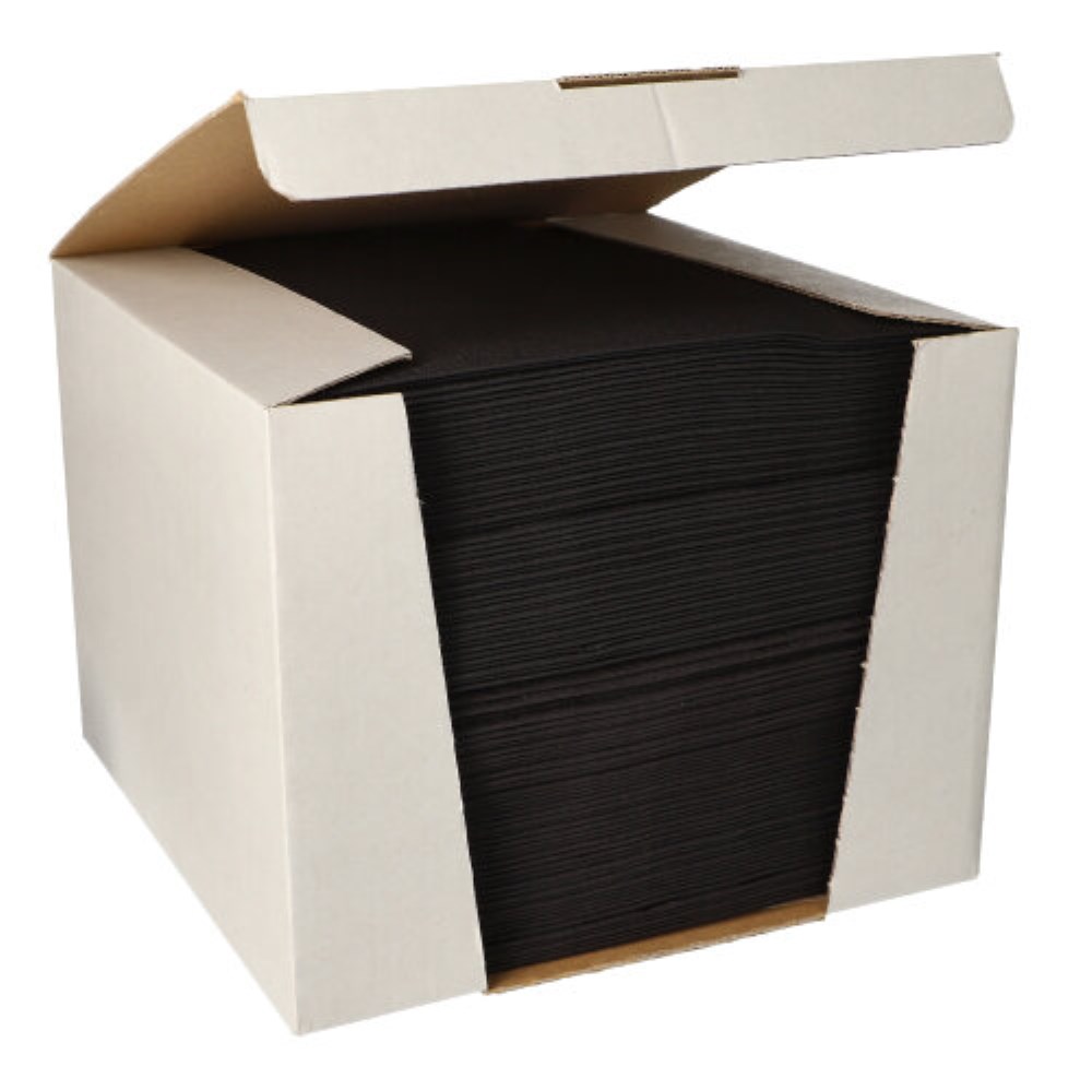 100 Servietten "ROYAL Collection" 1/4-Falz 40 cm x 40 cm tiefschwarz 100 Servietten "ROYAL Collection" 1/4-Falz 40 cm x 40 cm tiefschwarz