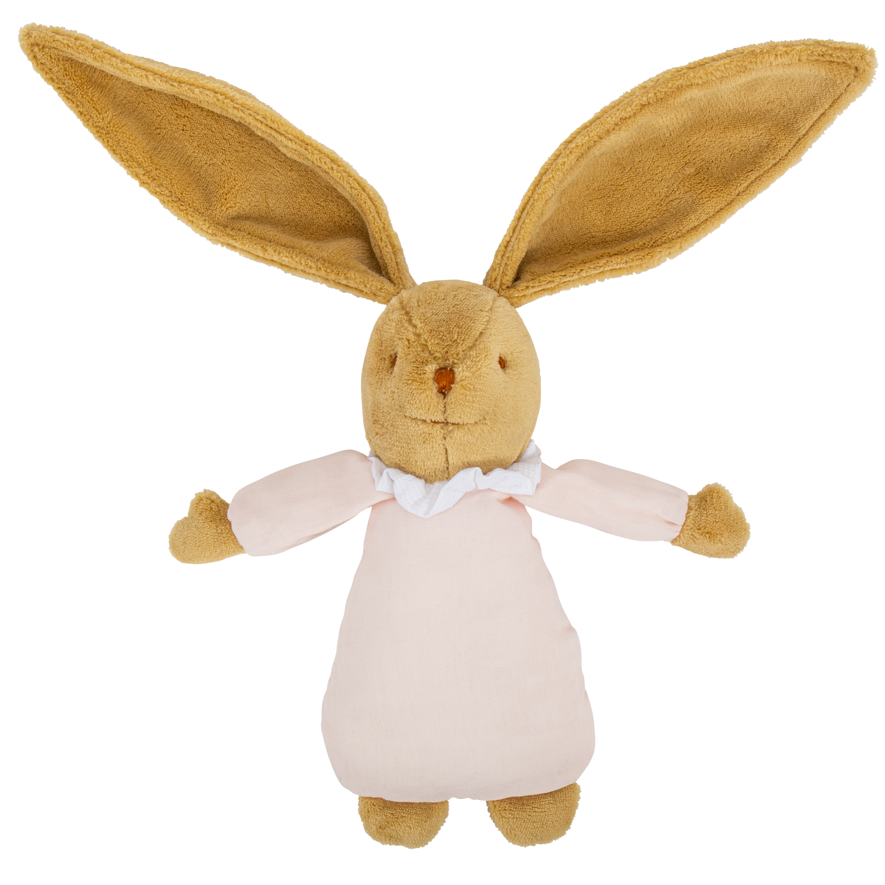 Musik Spieluhr Kuschelhase 25Cm - Pouder Pink Organic Cotton