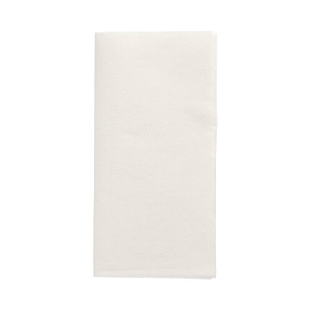 150 Servietten "DAILY Collection" 1/8-Falz 32 cm x 32 cm weiss