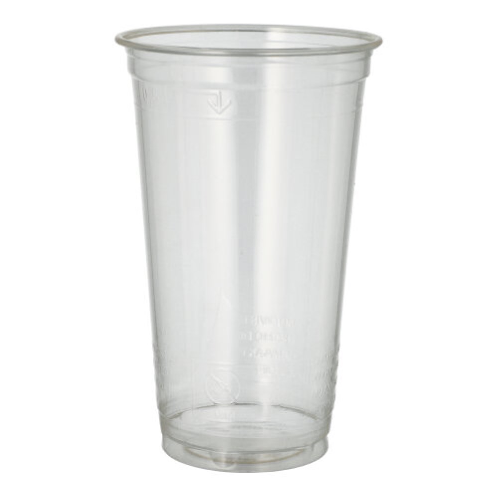60 Kaltgetränkebecher, PLA "pure" 0,5 l Ø 9,5 cm · 15,14 cm glasklar 60 Kaltgetränkebecher, PLA "pure" 0,5 l Ø 9,5 cm · 15,14 cm glasklar