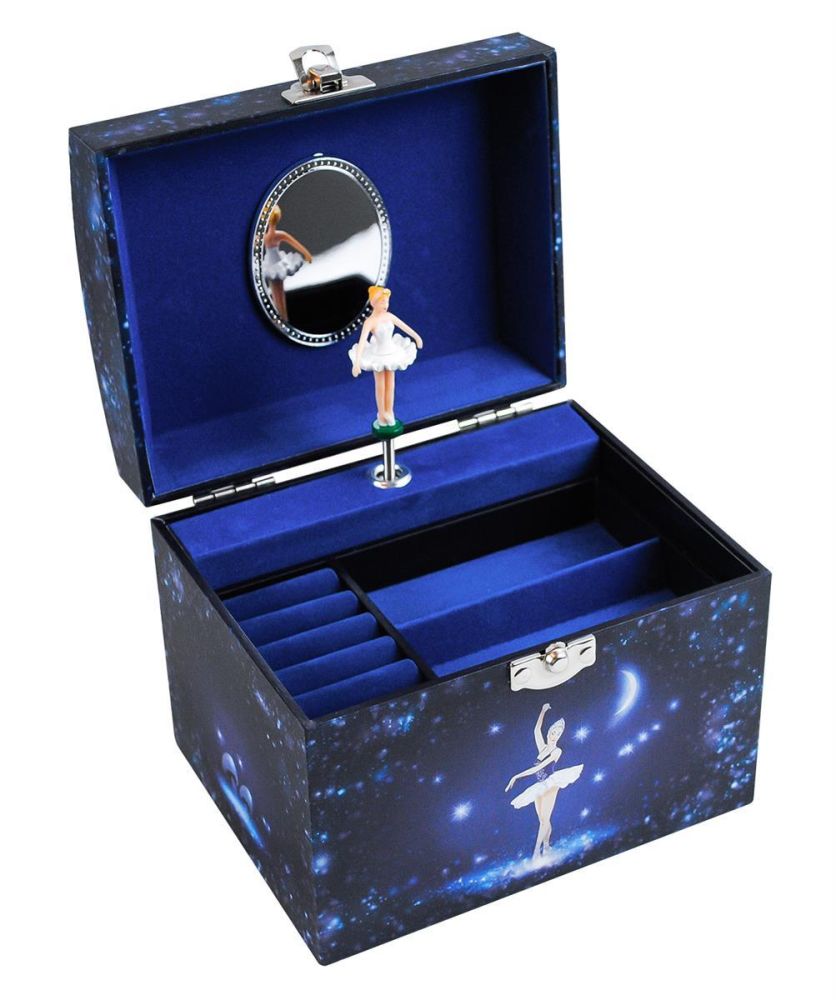 Phosphoreszierende Musik Schmuck Koffer Startänzerin - Leuchtet in der Nacht