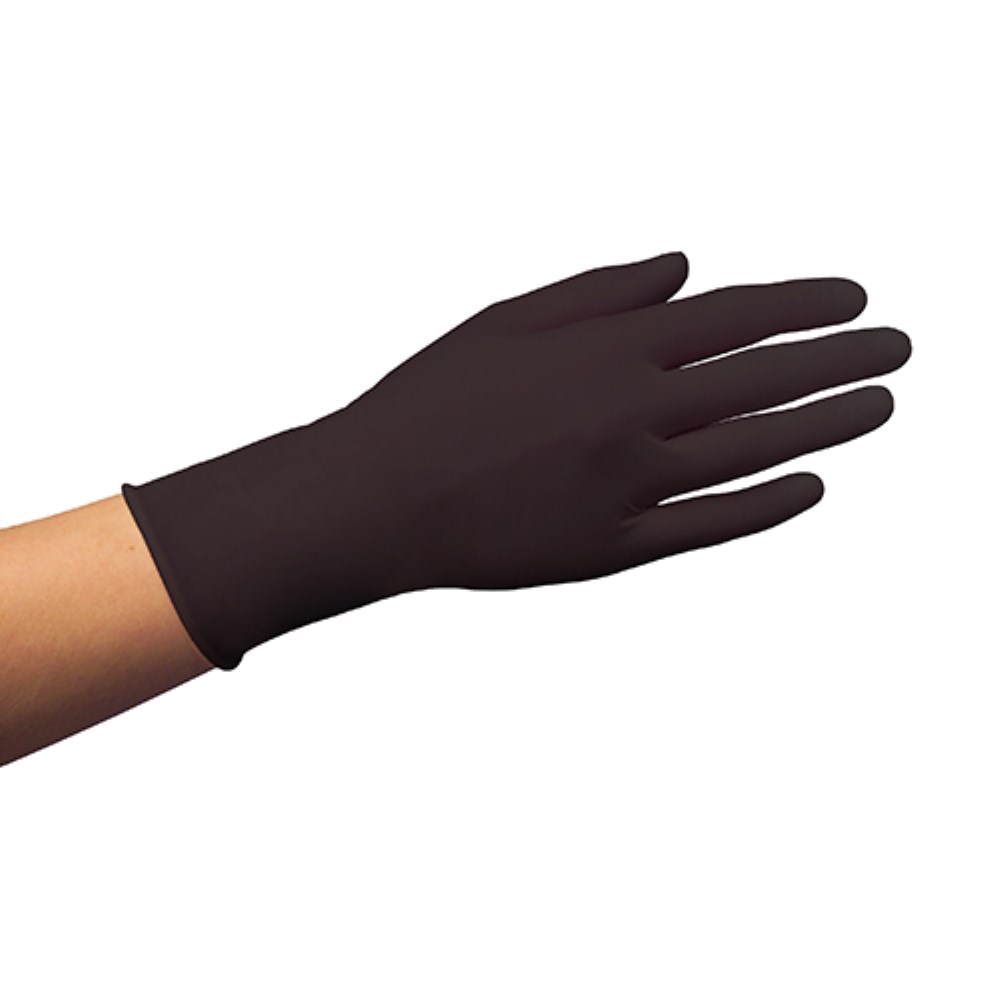 100 "WORK-INN/PS" Handschuhe, Nitril puderfrei "Black Soft" schwarz Größe: S