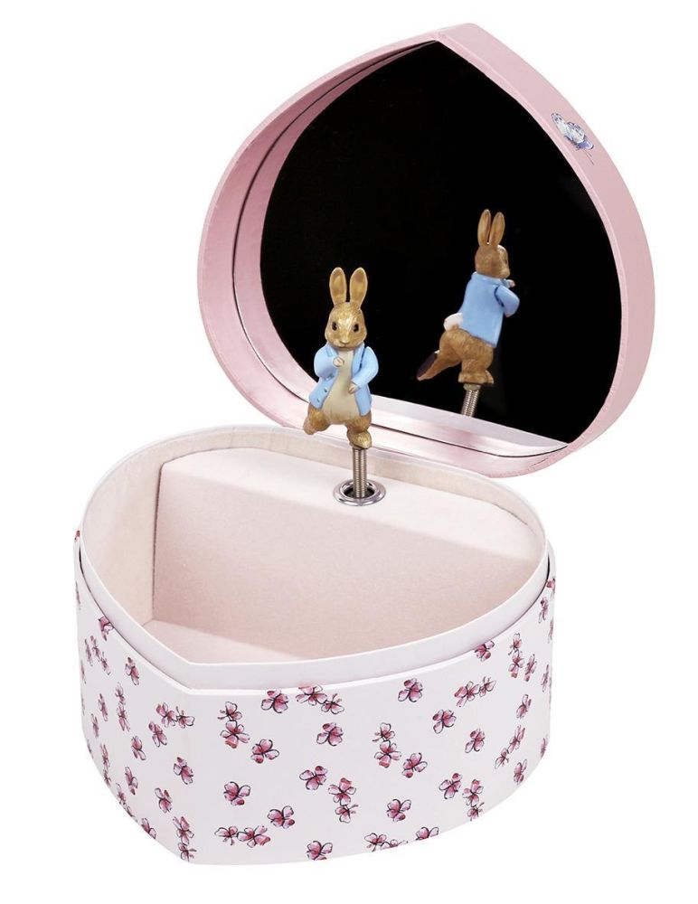 Large Heart Music Box Peter Rabbit©