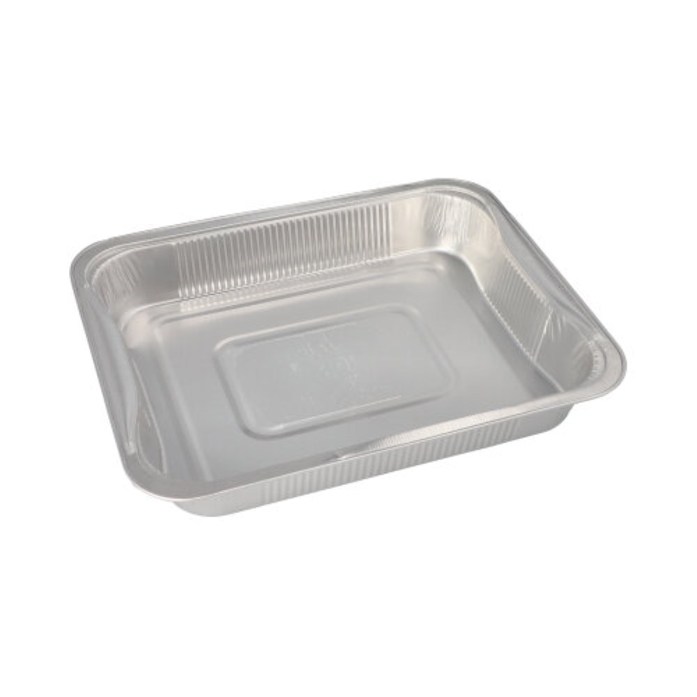 3 Gastronorm-Behälter, Alu eckig 3,4 l 5 cm x 26,2 cm x 32,2 cm 1/2
