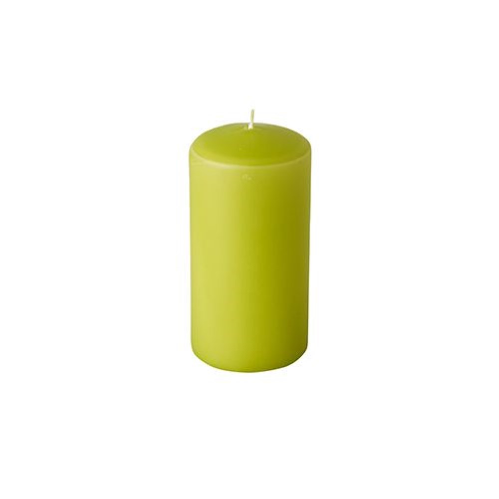 8 Stumpenkerzen Ø 50 mm · 100 mm kiwi