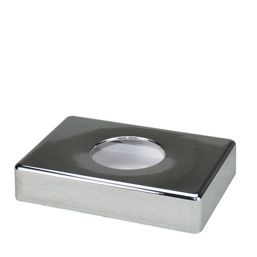 "Medi-Inn" Halter 13,8 cm x 9,7 cm x 2,6 cm chrom für Hygienebeutelbox "Medi-Inn" Halter 13,8 cm x 9,7 cm x 2,6 cm chrom für Hygienebeutelbox