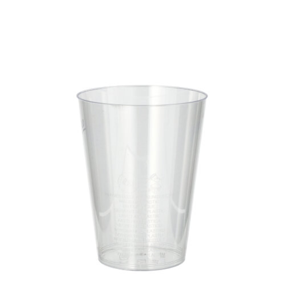 10 Trinkbecher, PS 0,2 l Ø 7,5 cm · 9,7 cm glasklar