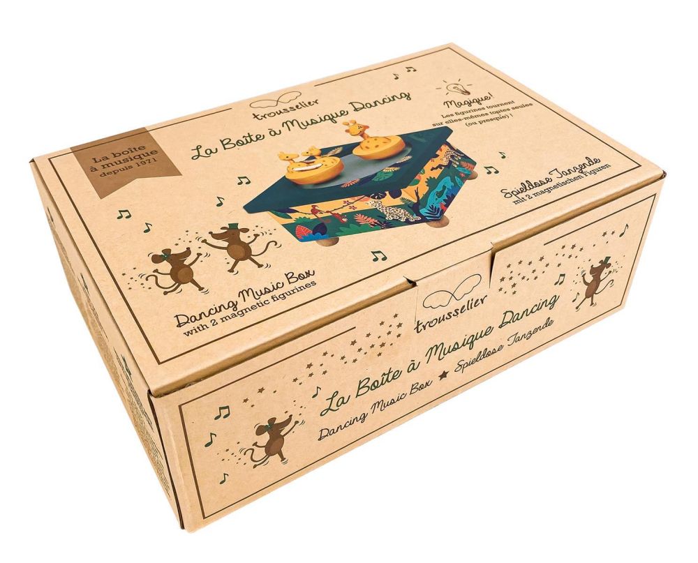 Spieldose Tanzende Savanne