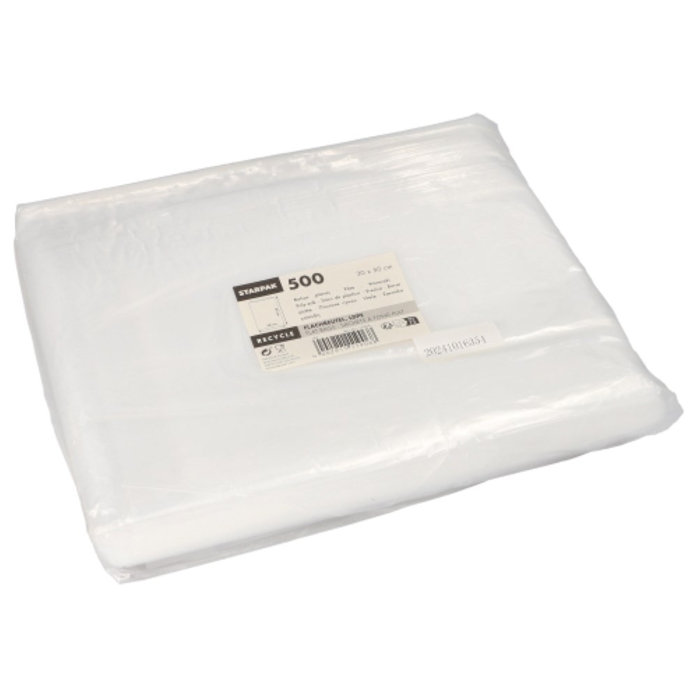 500 Flachbeutel, LDPE 50 cm x 30 cm transparent