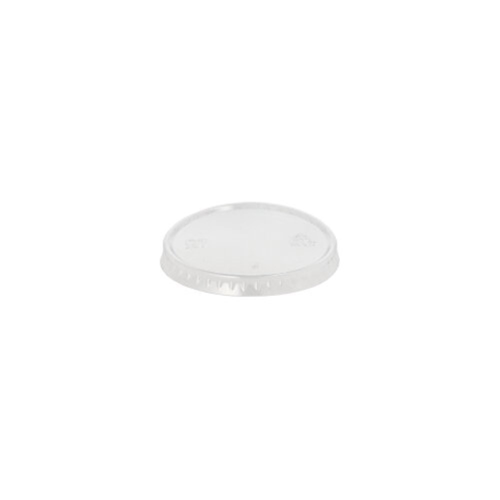 125 Deckel für Portionsbecher, rPET Ø 6,2 cm