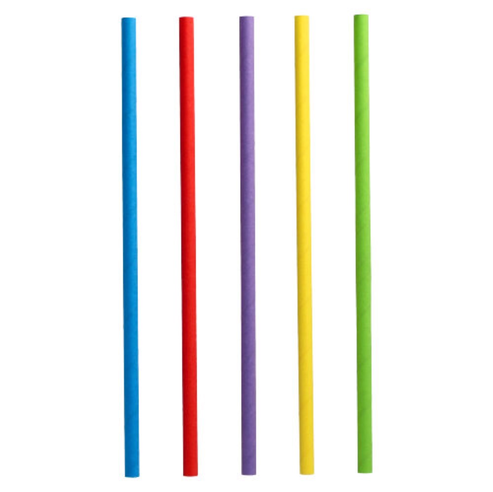 100 Shake-Halme, Papier Ø 8 mm · 25 cm farbig sortiert 100 Shake-Halme, Papier Ø 8 mm · 25 cm farbig sortiert