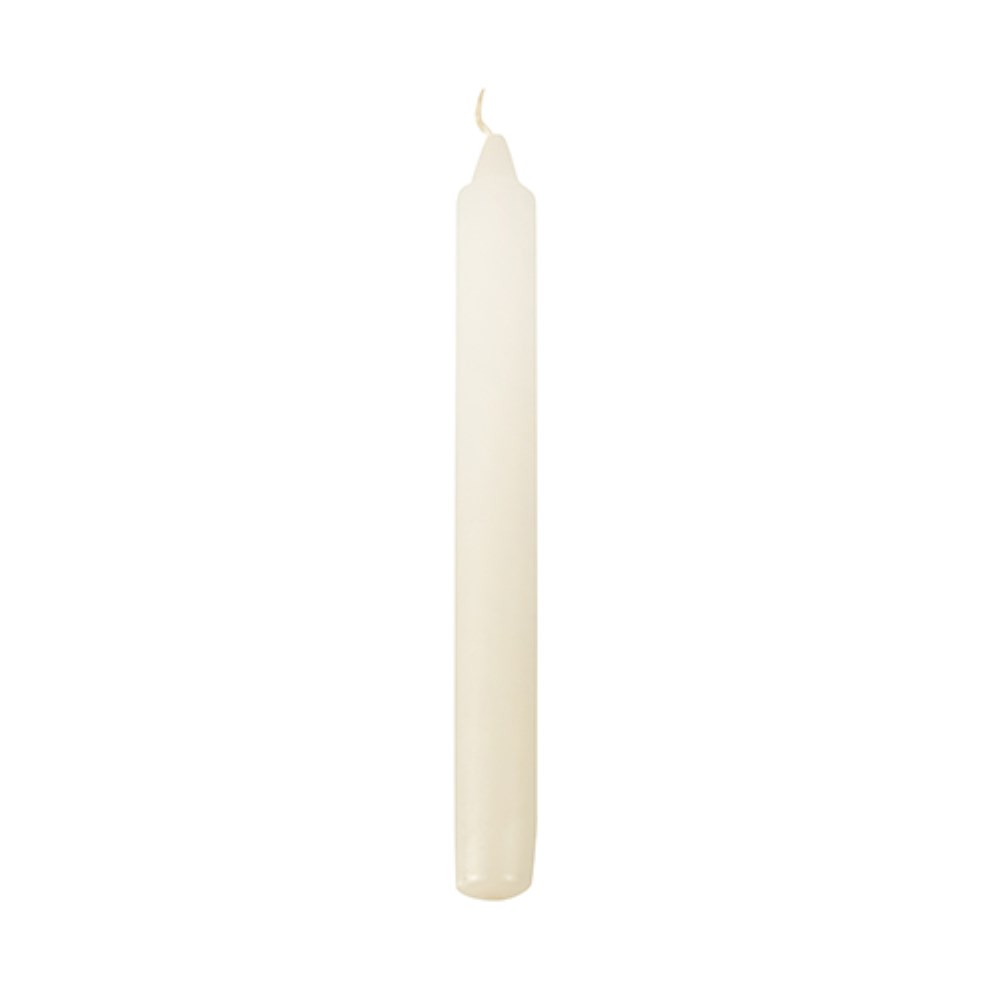 30 Tafelkerzen Ø 2,1 cm · 19,6 cm weiss