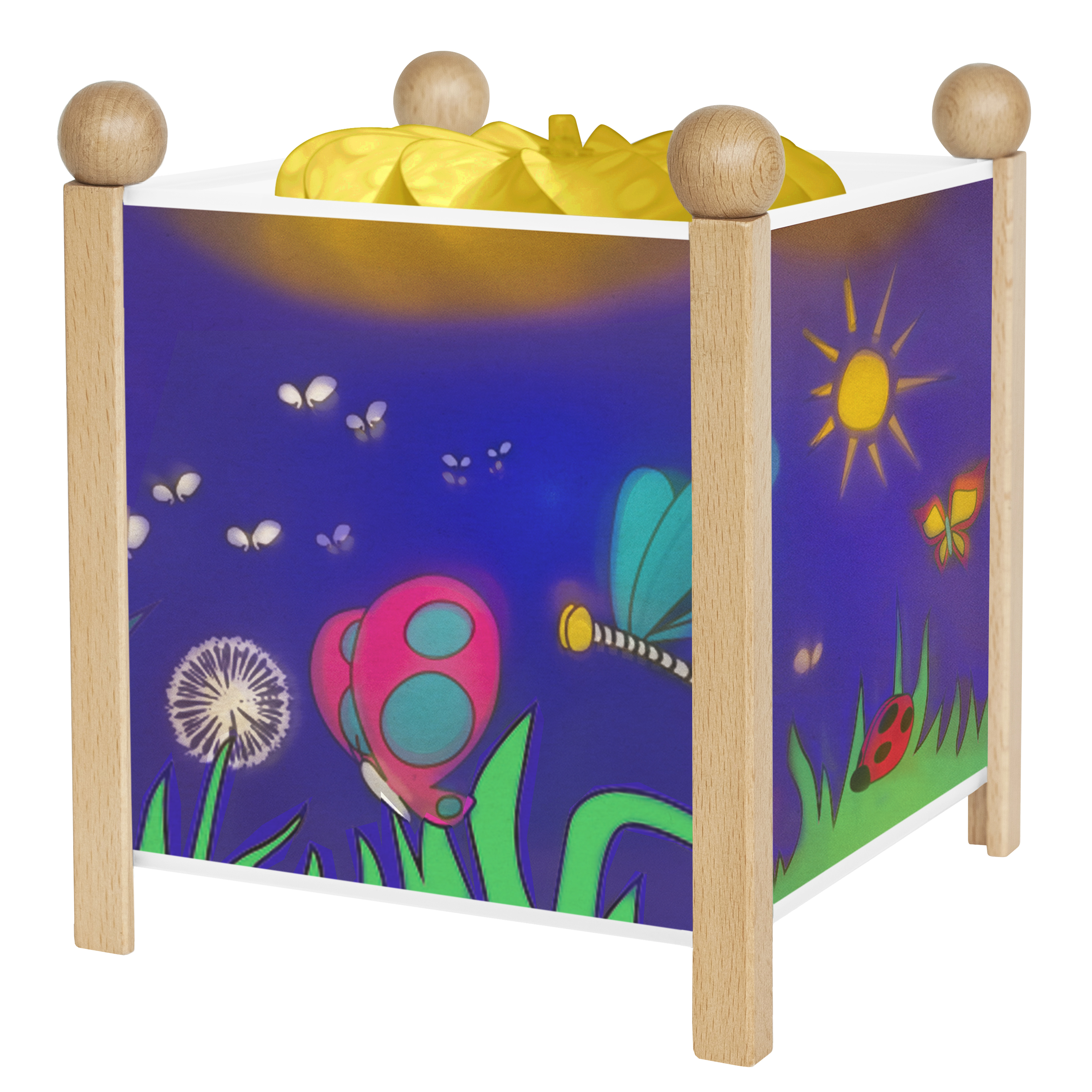 Nacht Licht - Magische Laterne Schmetterling - Natur 12V