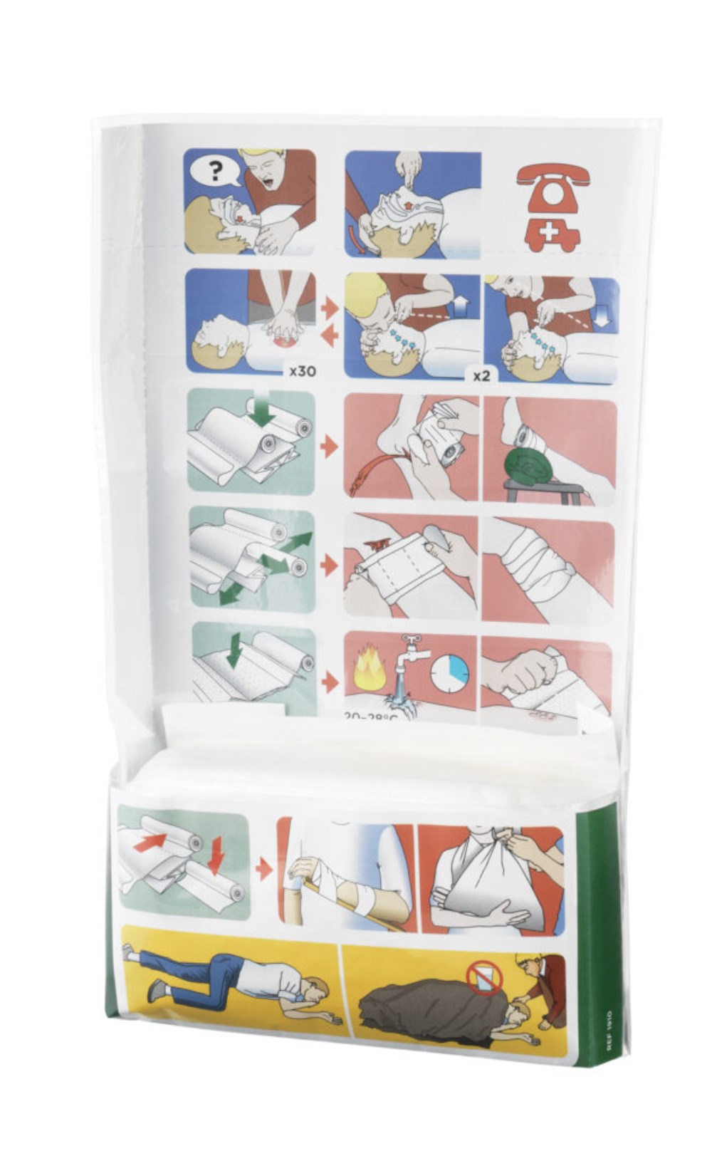 "Cederroth" 4 in 1 Blutstiller Wundverband Set, 3-teilig "Cederroth" 4 in 1 Blutstiller Wundverband Set, 3-teilig