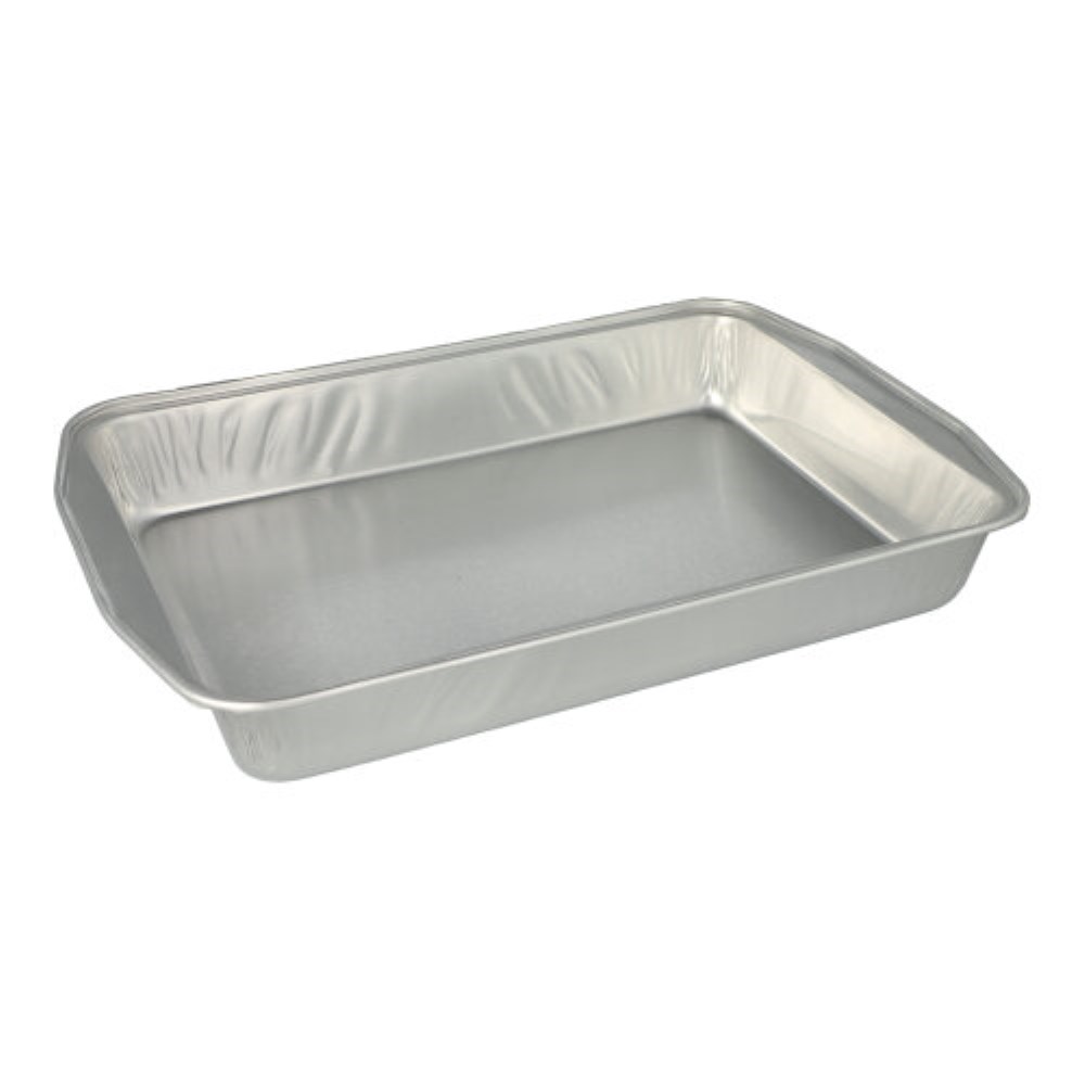 5 Bratschalen, Alu eckig 3,15 l 5 cm x 25 cm x 36,6 cm silber 5 Bratschalen, Alu eckig 3,15 l 5 cm x 25 cm x 36,6 cm silber
