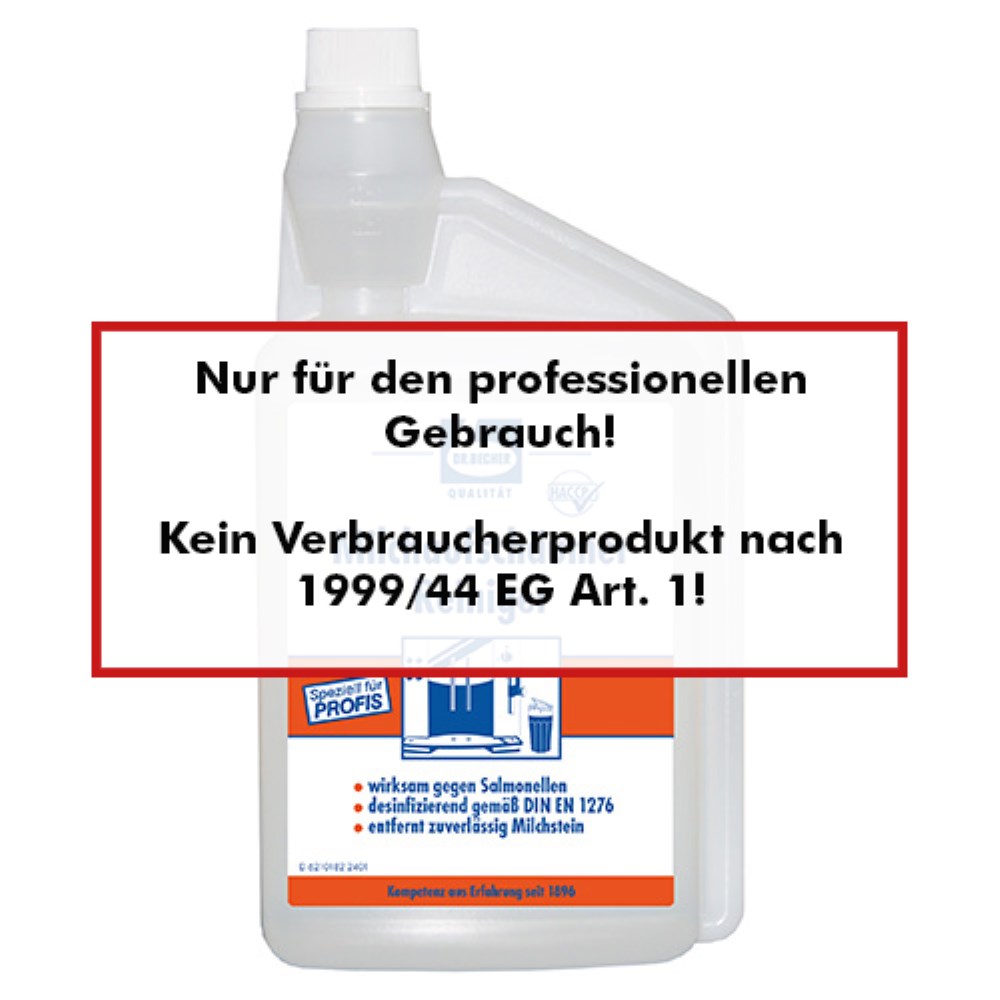 "Dr. Becher" Milchaufschäumer Reiniger 1 l transparent