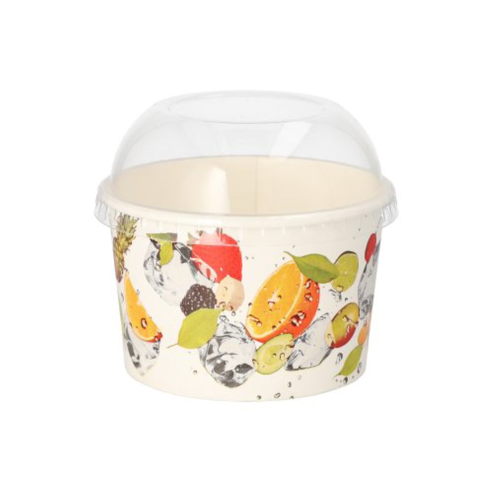 50 Deckel für Eisbecher PLA Ø 9,6 cm · 3,5 cm