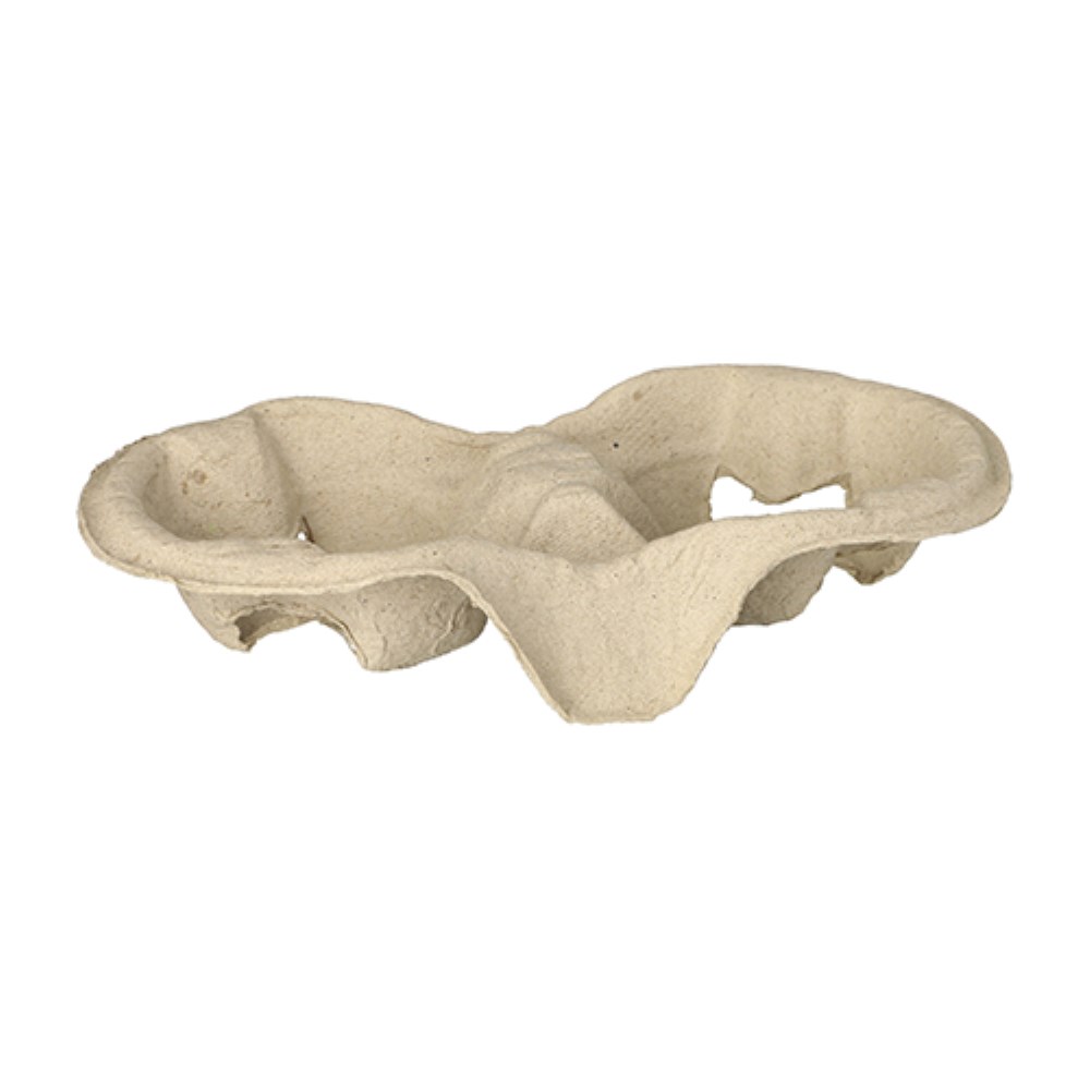 220 Tragetabletts, Pappe "To Go" 4,6 cm x 22,3 cm x 11,6 cm natur für 2 Becher 220 Tragetabletts, Pappe "To Go" 4,6 cm x 22,3 cm x 11,6 cm natur für 2 Becher