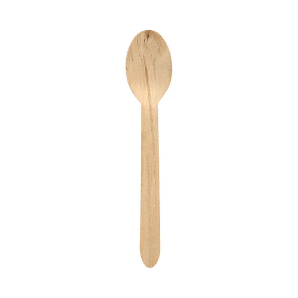 250 Löffel Holz "pure" 16 cm