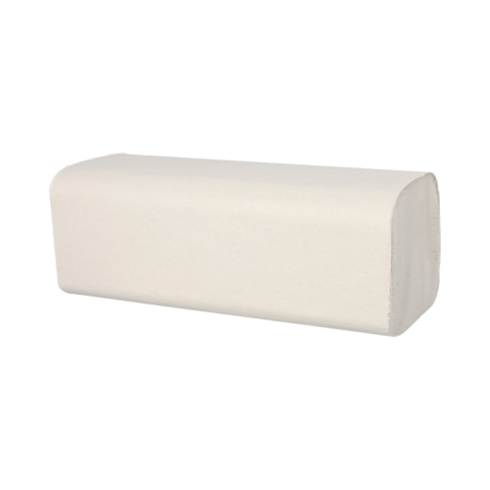 3200 Blatt Handtuchpapier Tissue Tissue, recycled V-Falz 23 cm x 25 cm weiss 2-lagig