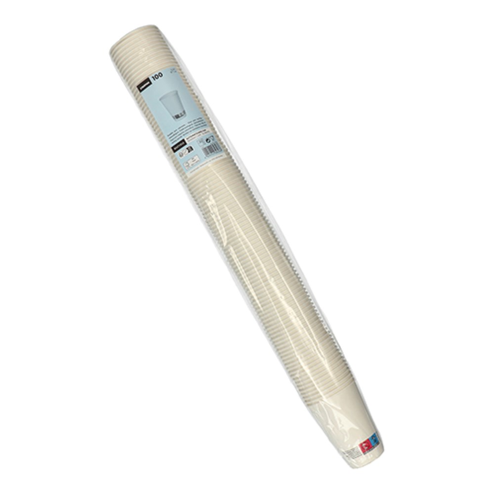 100 Automatenbecher, Pappe "To Go" 0,18 l Ø 7 cm · 9,2 cm weiss 100 Automatenbecher, Pappe "To Go" 0,18 l Ø 7 cm · 9,2 cm weiss