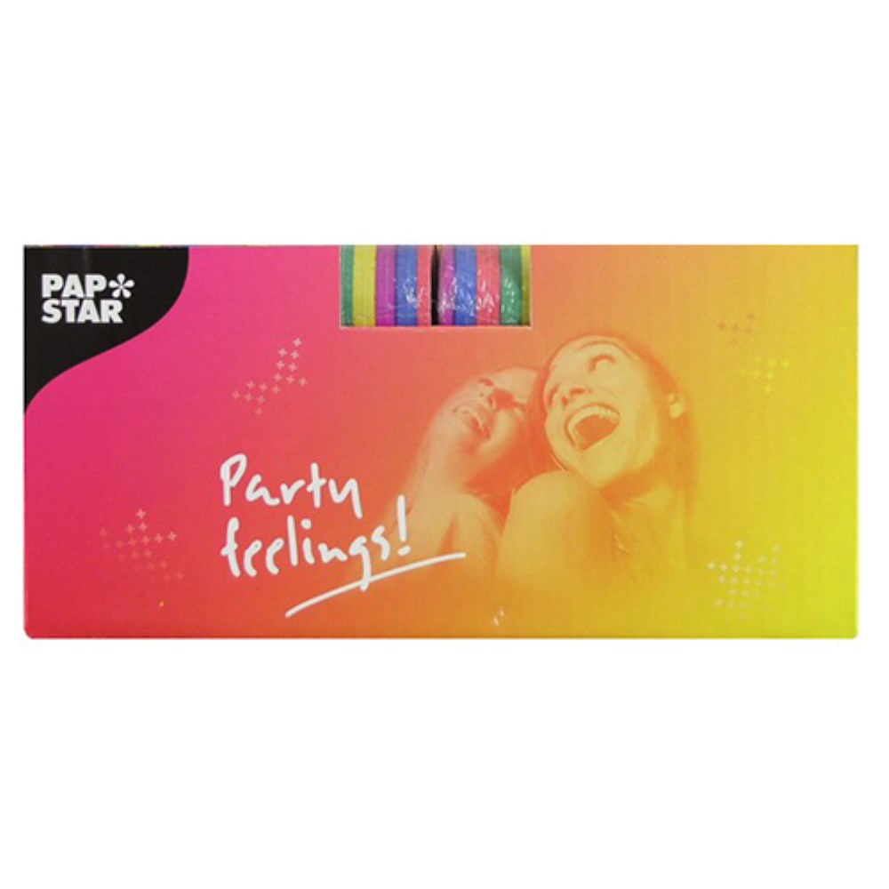 3 Luftschlangen 4 m "Stripes" 3 Luftschlangen 4 m "Stripes"