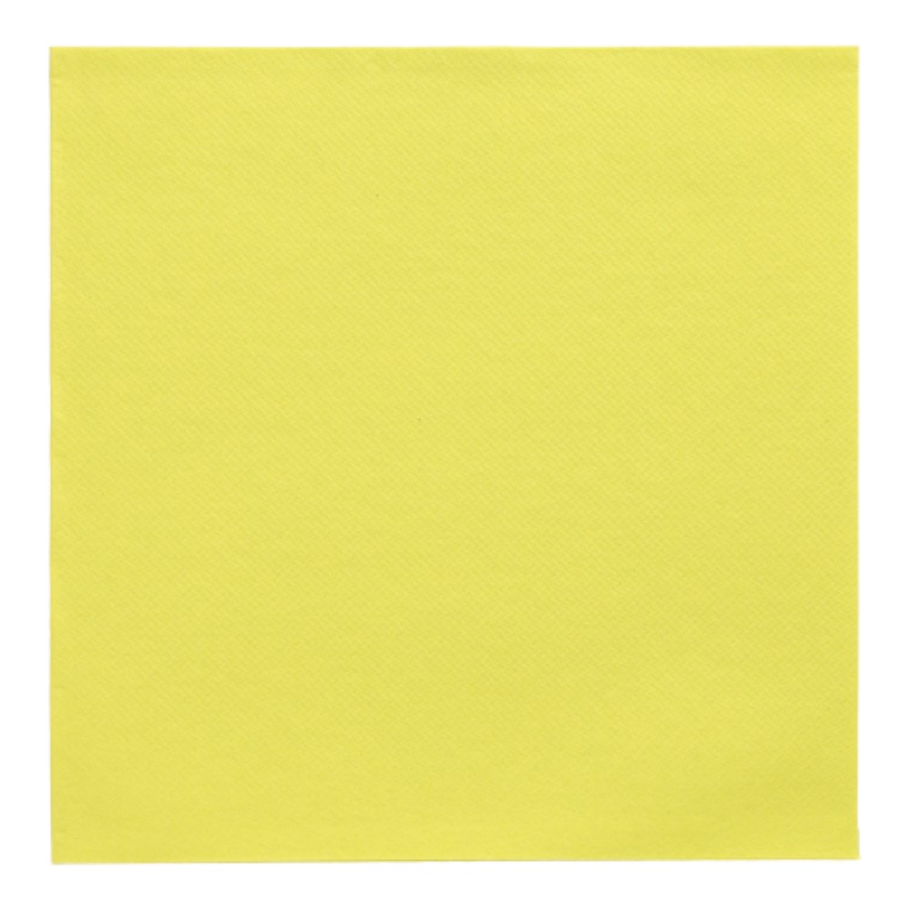 20 Servietten "ROYAL Collection" 1/4-Falz 40 cm x 40 cm limonengrün