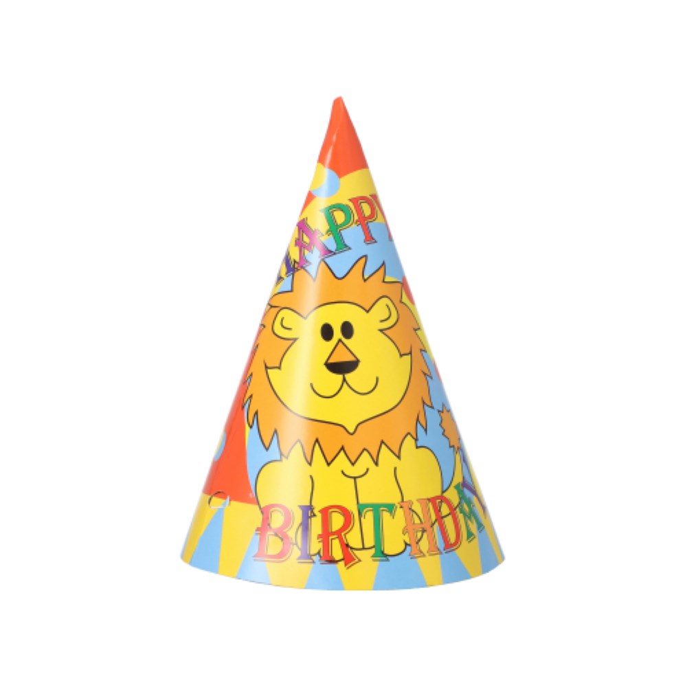 5 Hütchen "Happy Birthday"