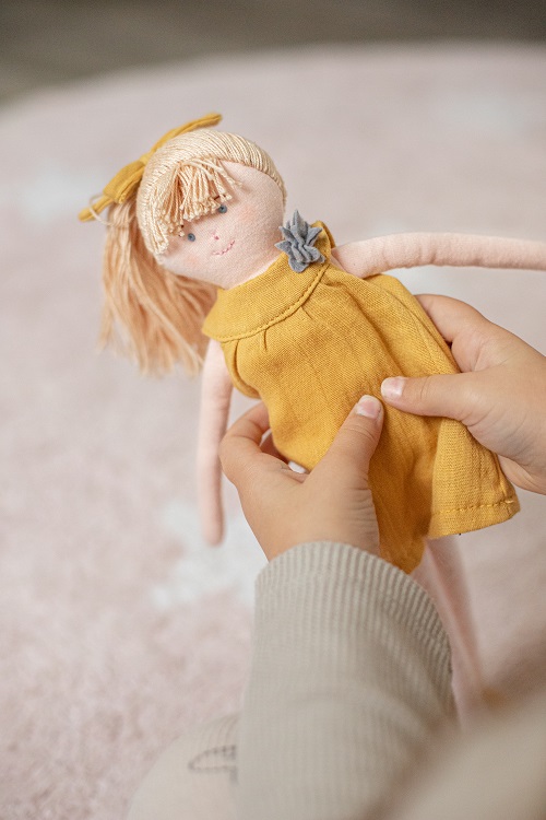 Puppe 30 cm - Curry Organic Cotton