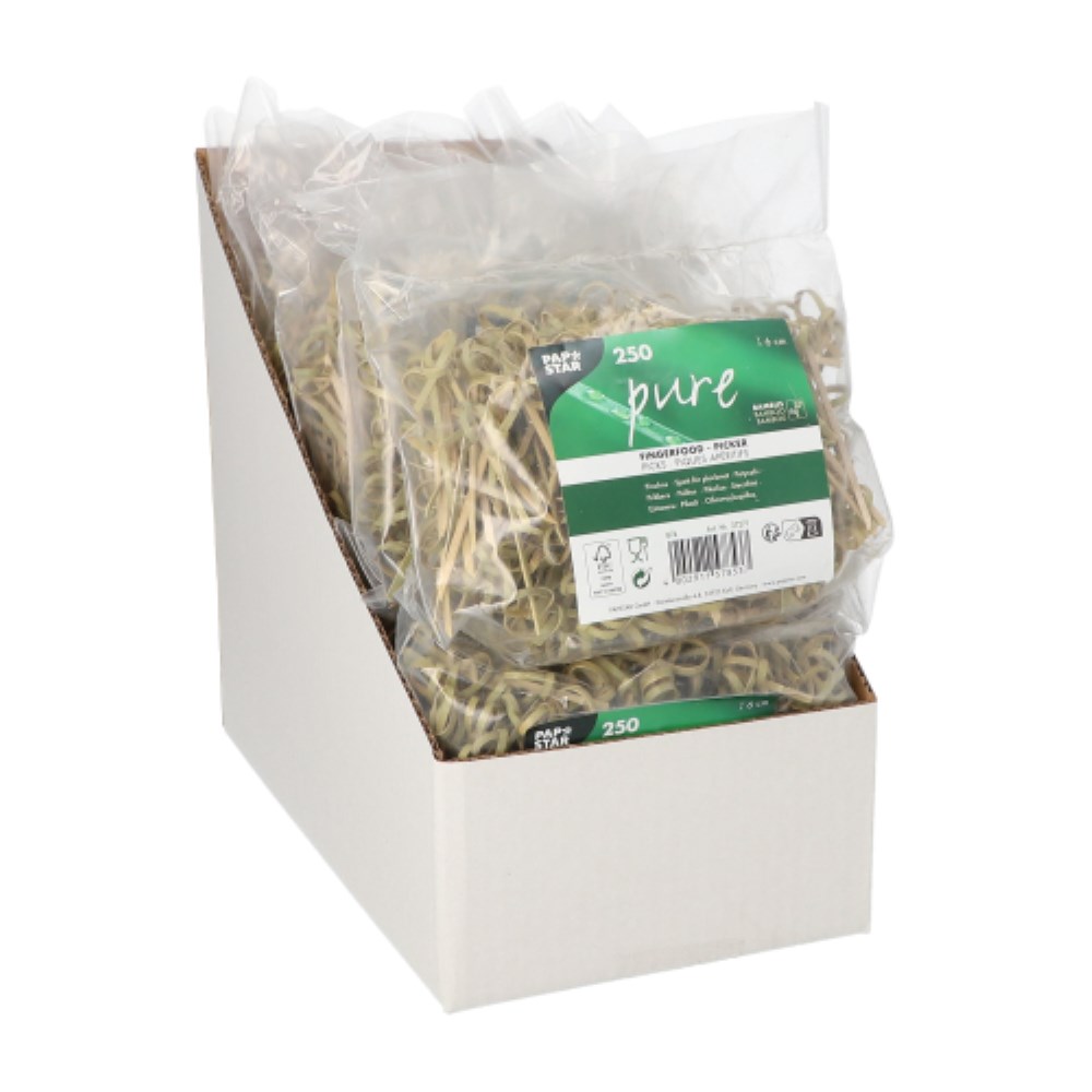 250 Fingerfood - Picker "pure" 6 cm "Knoten"