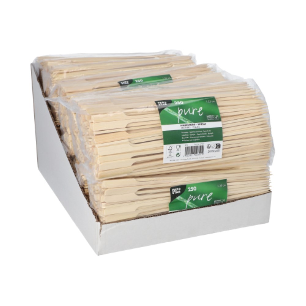 250 Fingerfood - Spieße "pure" 25 cm "Golf"