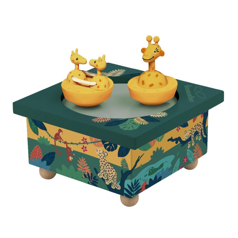 Spieldose Tanzende Savanne