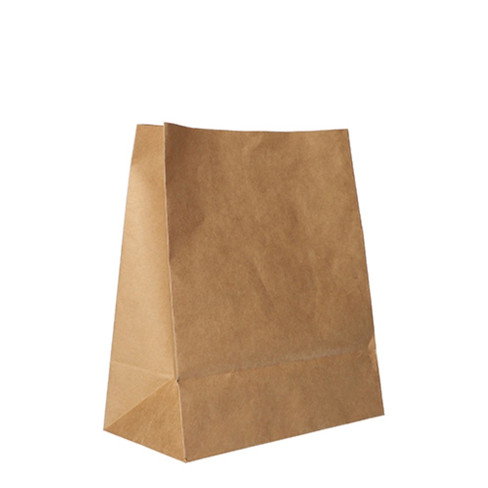 250 Blockbodenbeutel, Kraftpapier 22 cm x 18,5 cm x 9,7 cm braun 250 Blockbodenbeutel, Kraftpapier 22 cm x 18,5 cm x 9,7 cm braun