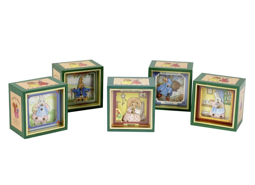 Mini Spieldose Little Grey Rabbit© - Set 5 Pcs