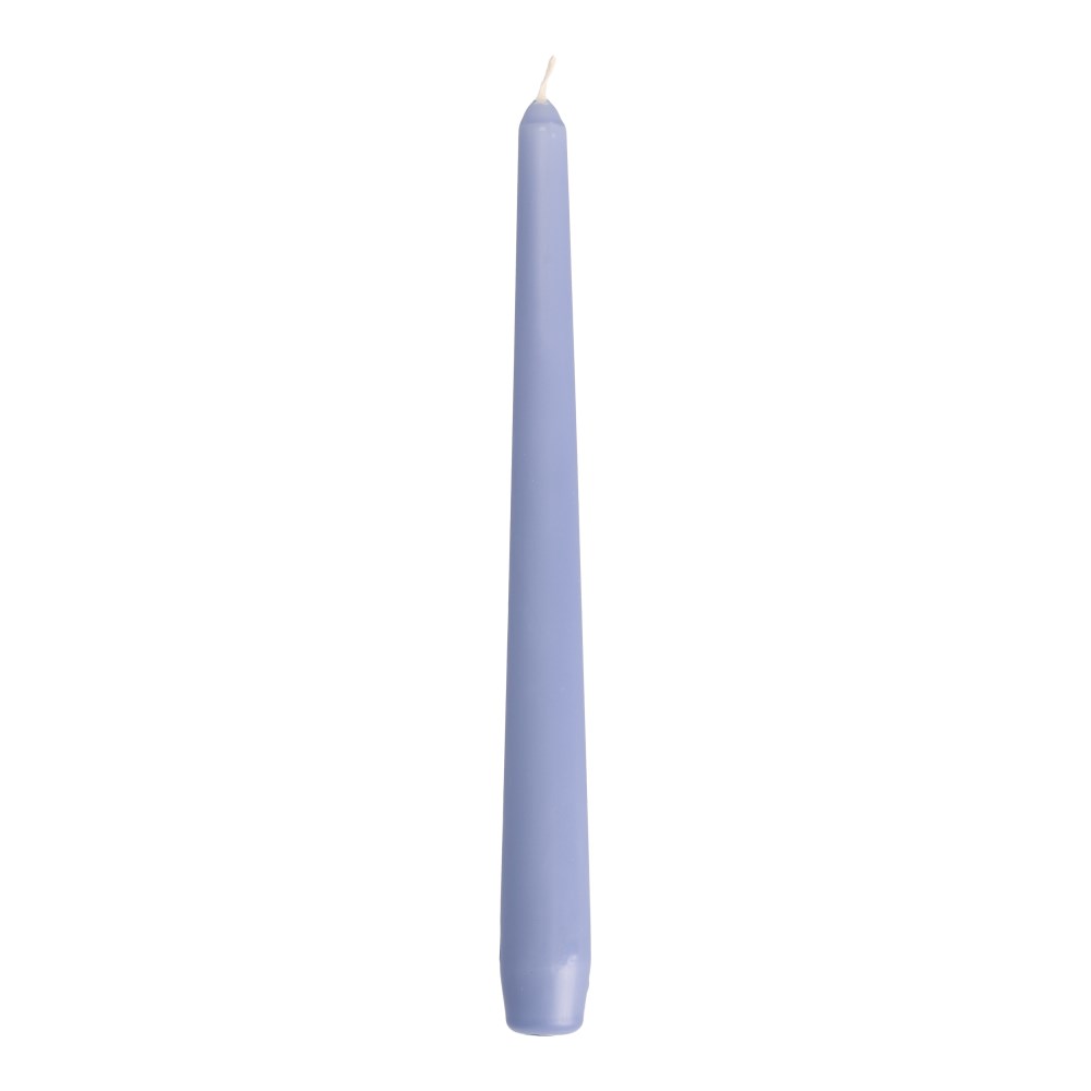 50 Leuchterkerzen Ø 2,2 cm · 25 cm soda blau