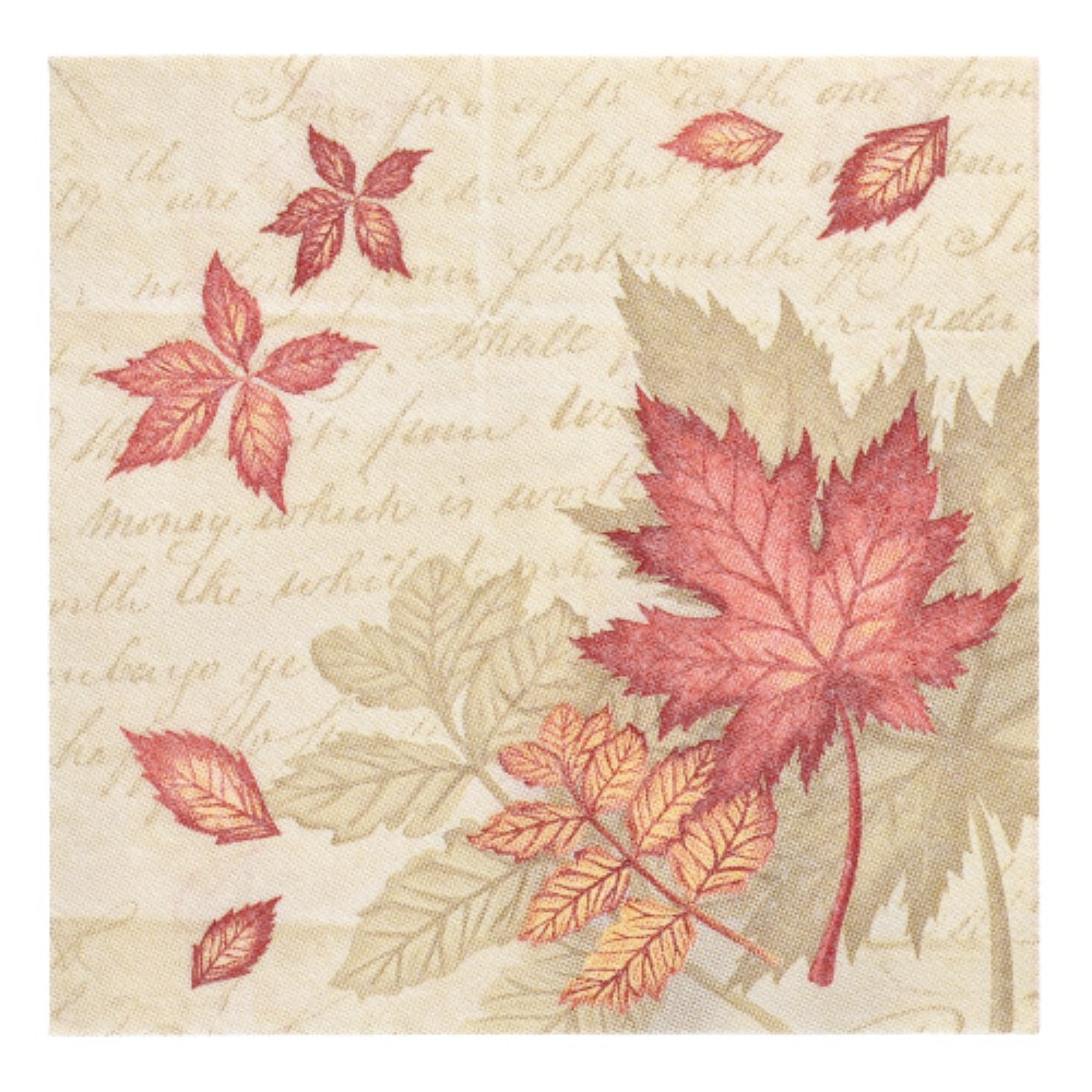 20 Servietten "ROYAL Collection" 1/4-Falz 40 cm x 40 cm "Autumn Colours"