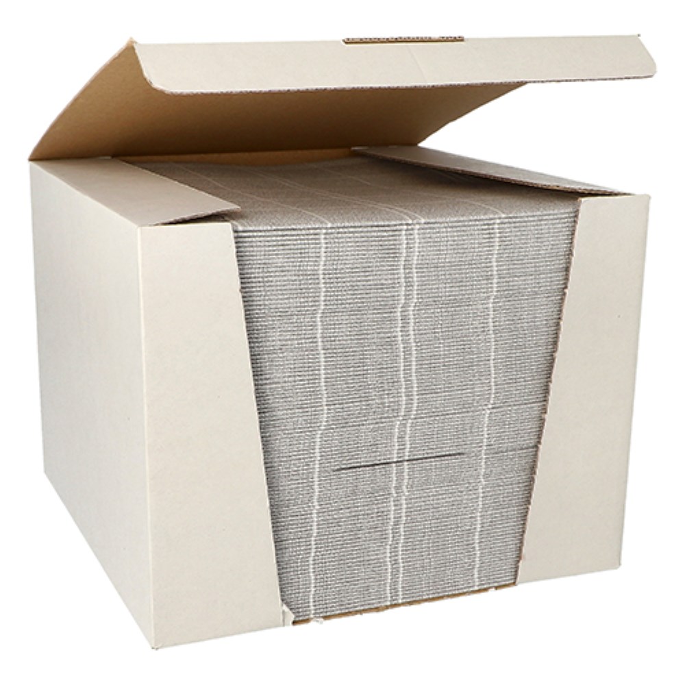 100 Servietten "ROYAL Collection" 1/4-Falz 40 cm x 40 cm grau "Kitchen Craft" 100 Servietten "ROYAL Collection" 1/4-Falz 40 cm x 40 cm grau "Kitchen Craft"