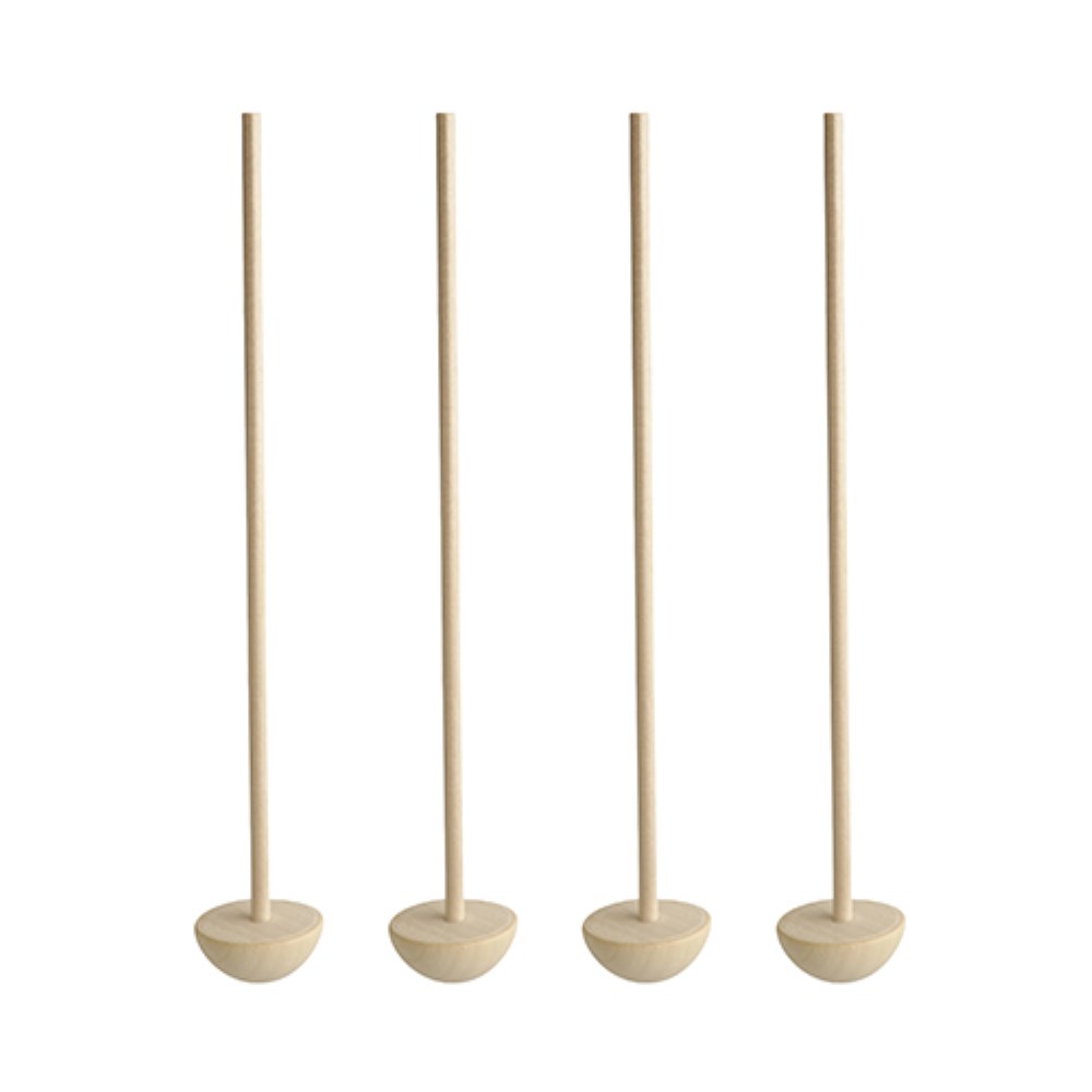 50 Cocktail-Stampfer, Holz "pure" 17 cm natur "Moon"