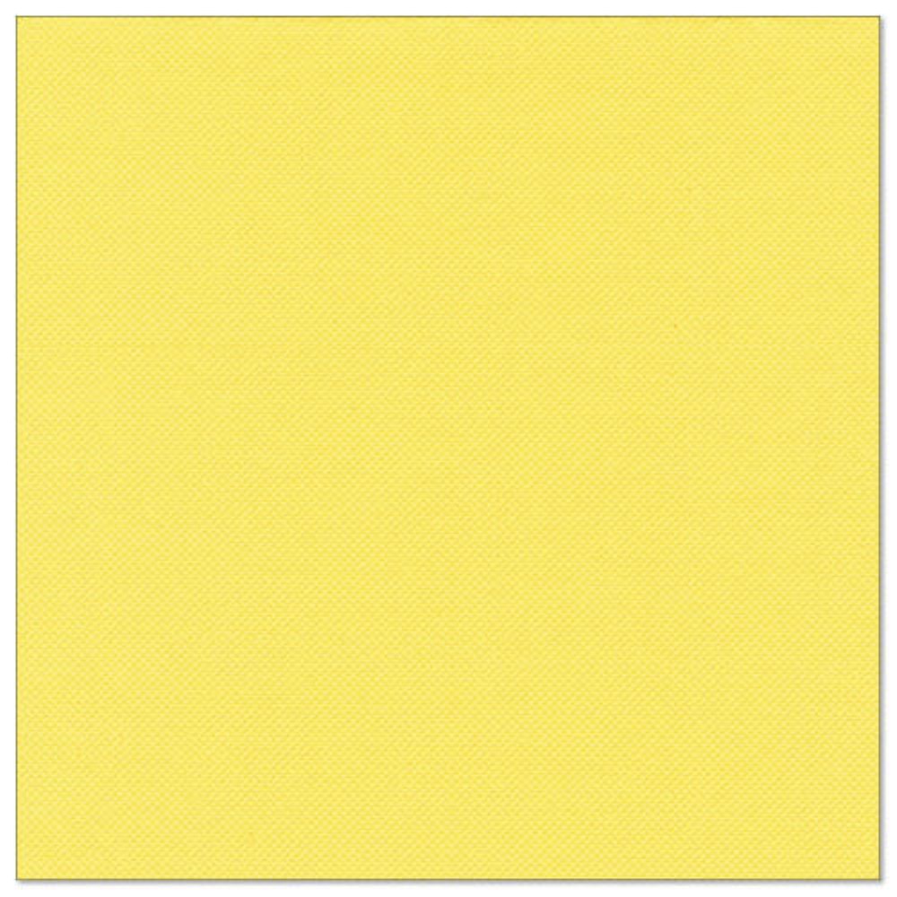20 Servietten "ROYAL Collection" 1/4-Falz 40 cm x 40 cm gelb