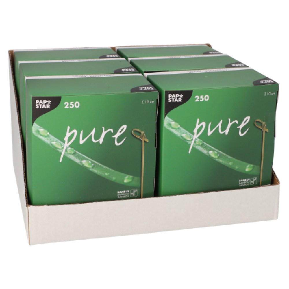 250 Fingerfood - Picker "pure" 10 cm "Knoten"